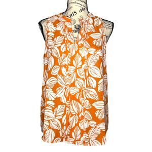 41Hawthorn SMALL Breyson Pleat Detail Split Neck Blouse - Stitch Fix Top